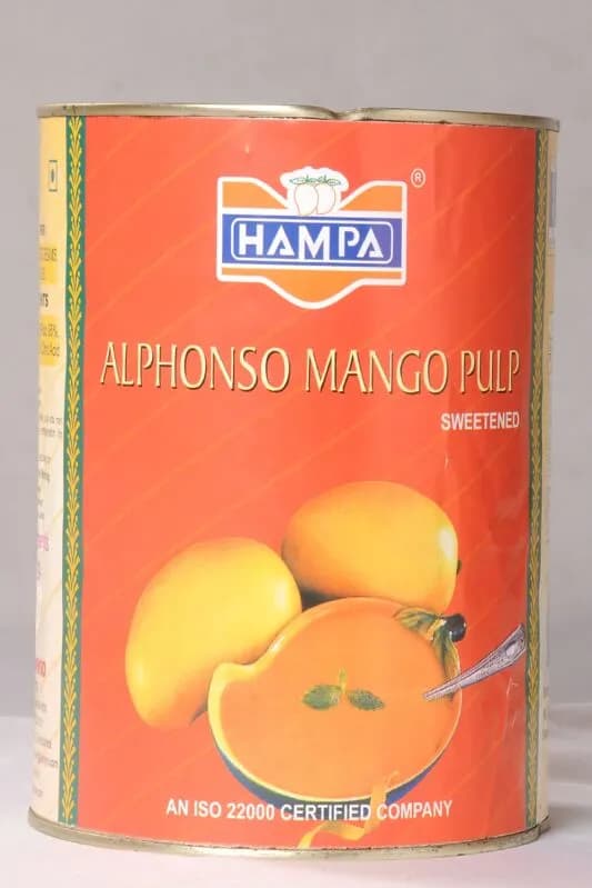 Hampa Alphonso Mango Pulp Style Fresh Feature Highly Nutritious Healthy Sweet — 2