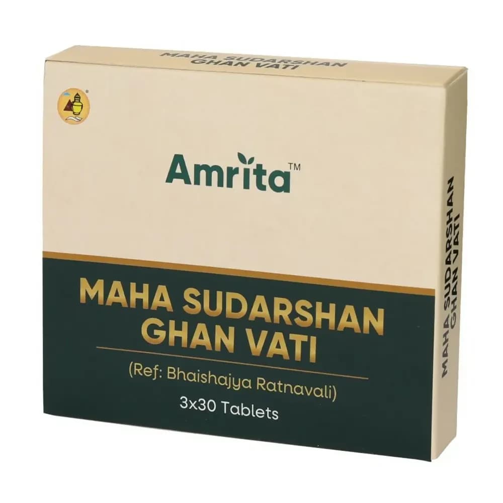 Amrita Maha Sudarshan Ghan Vati 90 tablets Main Image