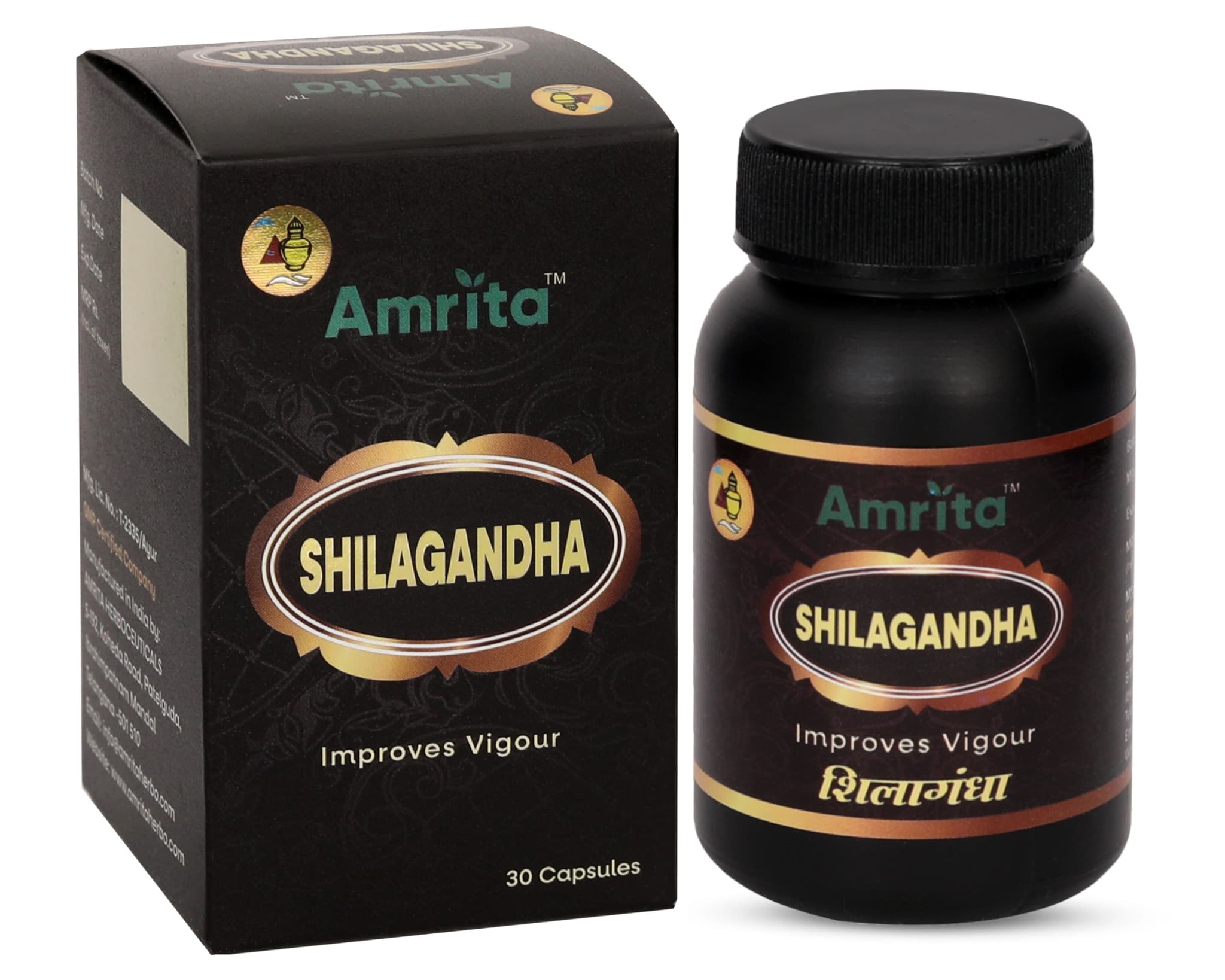 Amrita shilagandgha ordinary 30 capsules shopindianproductsa