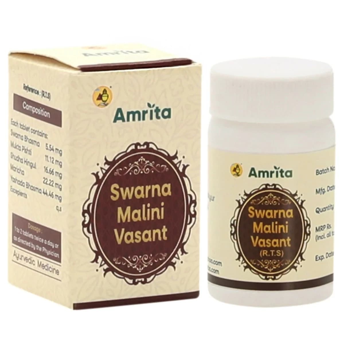 Amrita Swarna Malini Vasant Tablet Main Image