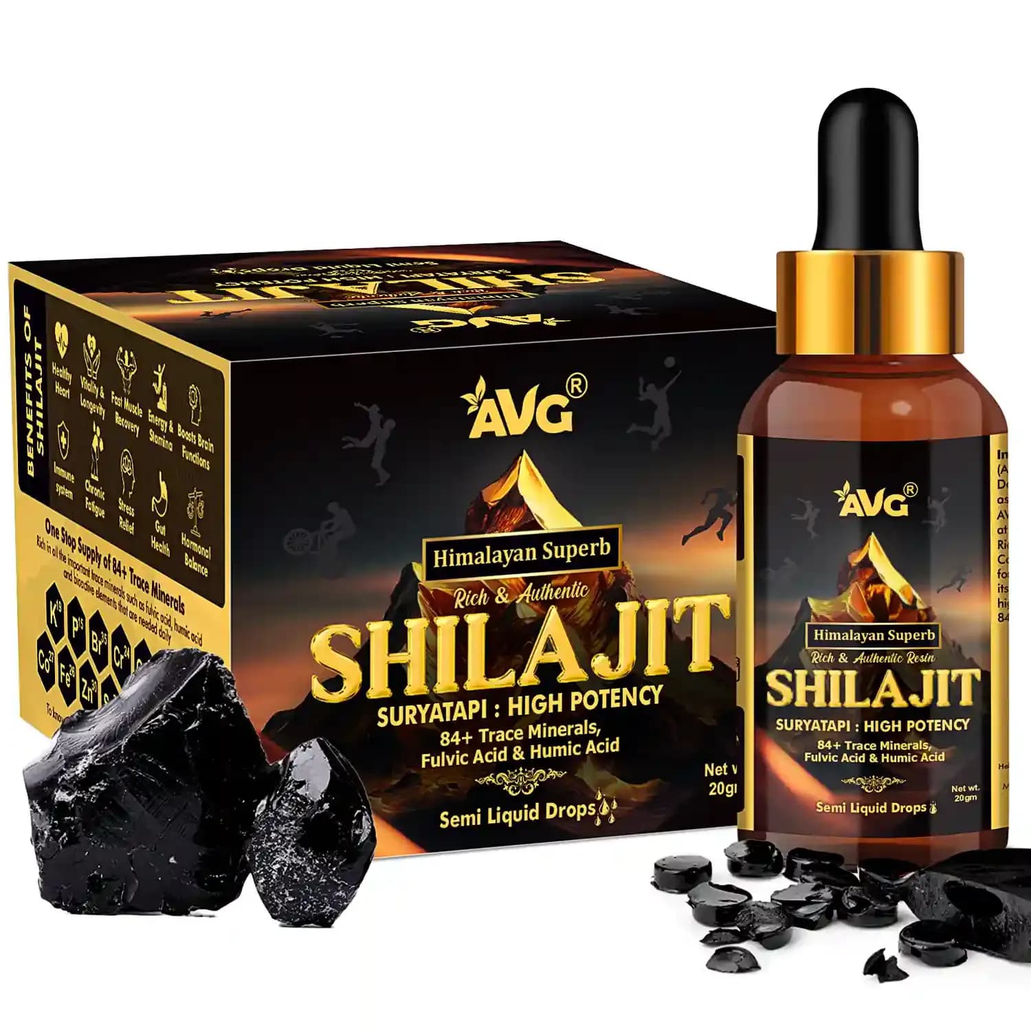 Avg health organics himalayan sj semi liquid resins 20 g shopindianproductsa