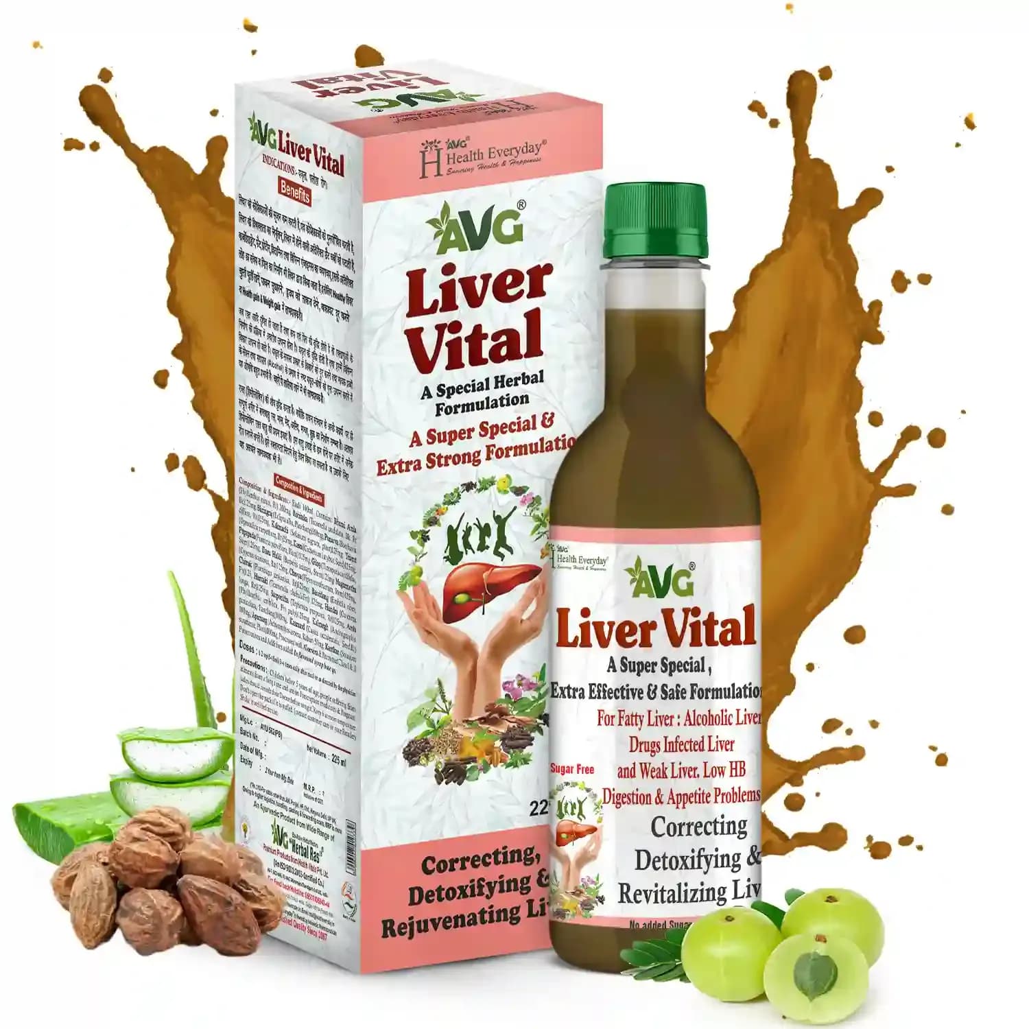 Avg health organics liver vital 500 ml shopindianproductsa