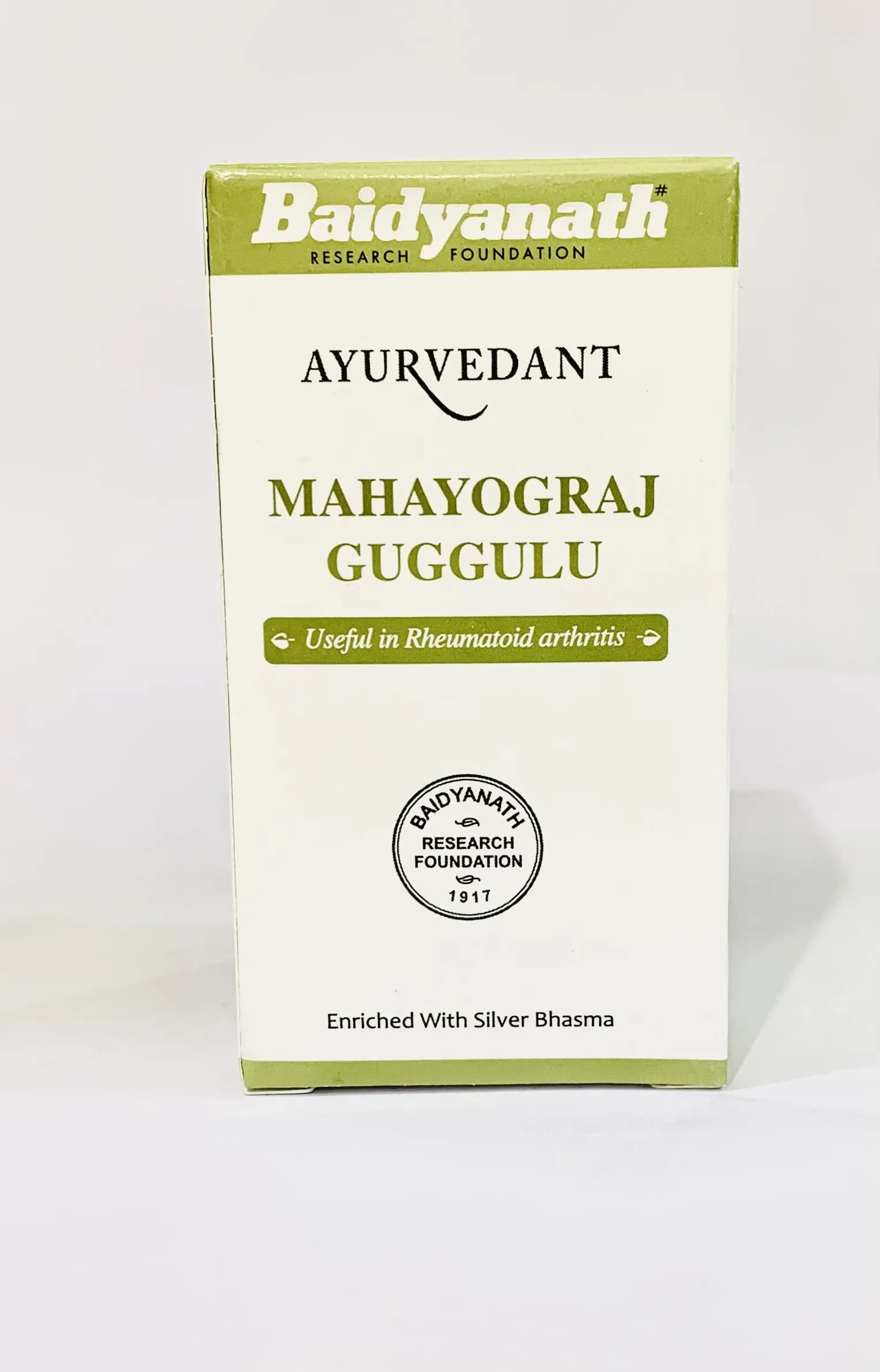 Baidyanath ayurvedant mahayog raj guggulu 120 tablet shopindianproductsa