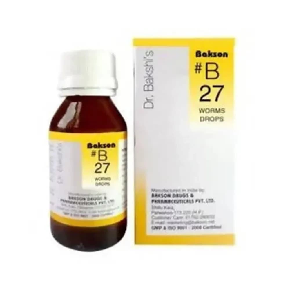 Bakson's Homeopathy B27 Drops 30 ml Main Image