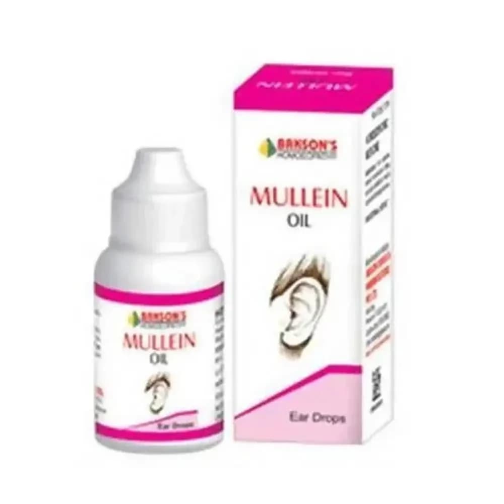 Bakson's Homeopathy Mullein Oil (Ear Drops) 10 ml Main Image