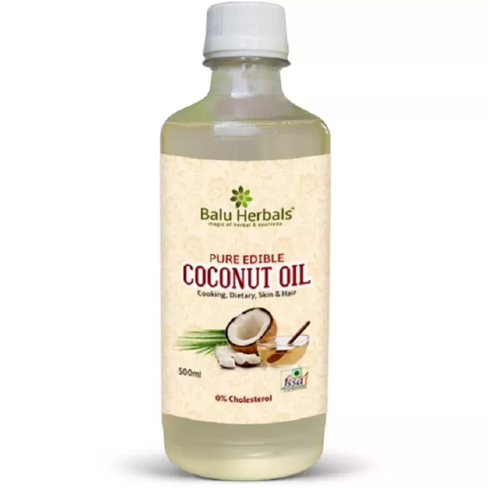 Balu Herbals Pure Edible Coconut Oil 500 ml Main Image