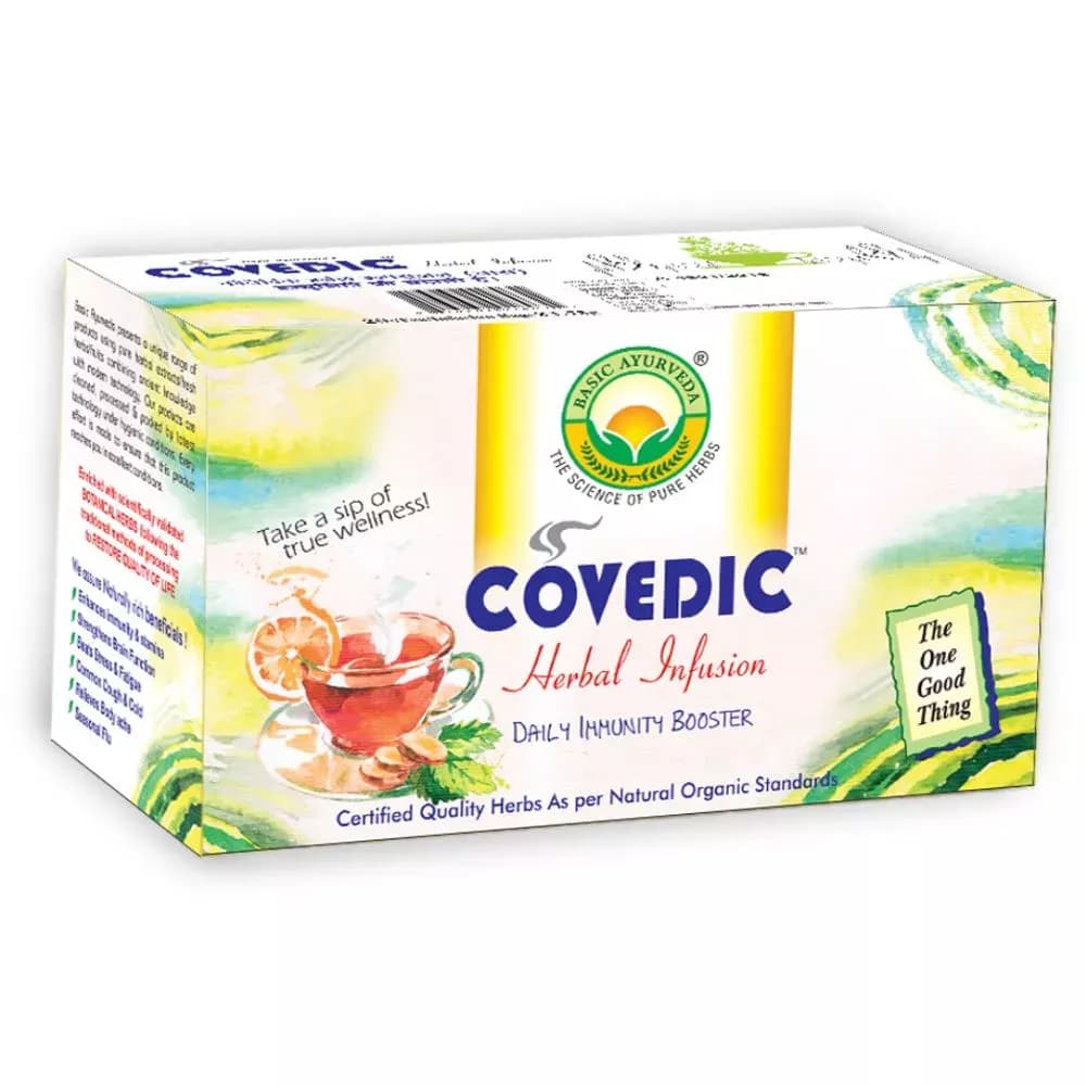 Basic Ayurveda Covedic Herbal Infusion Bag 20 Sachet Main Image