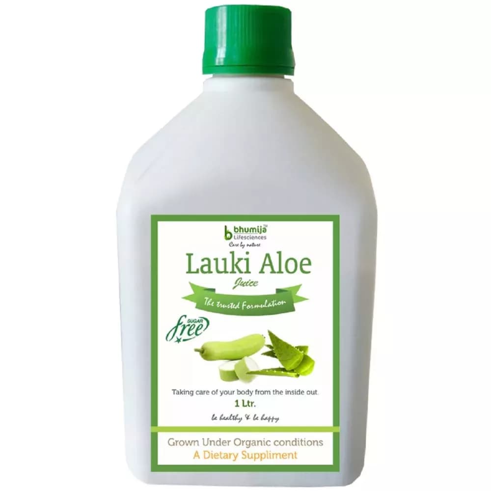 Bhumija Lauki Aolevera Juice (Sugar Free) 1 L Main Image