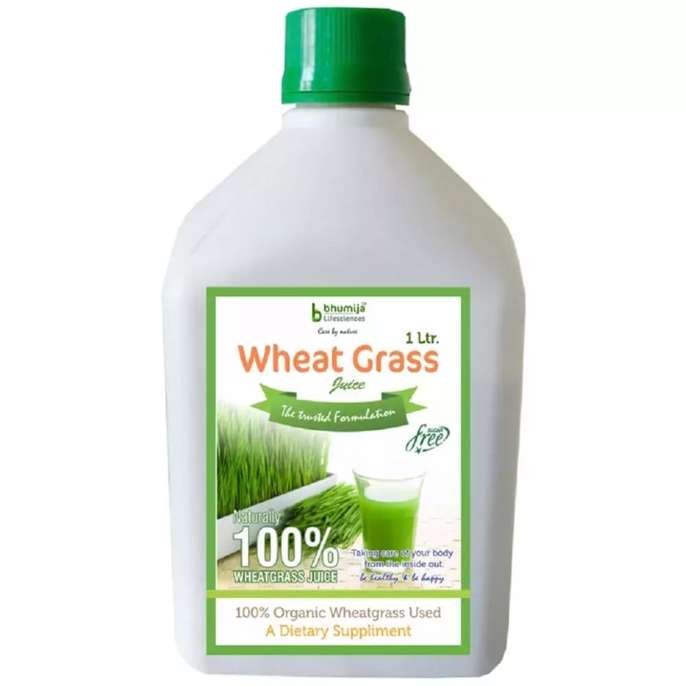 Bhumija Plain Wheat Grass Juice (Sugar Free) 1 L Main Image