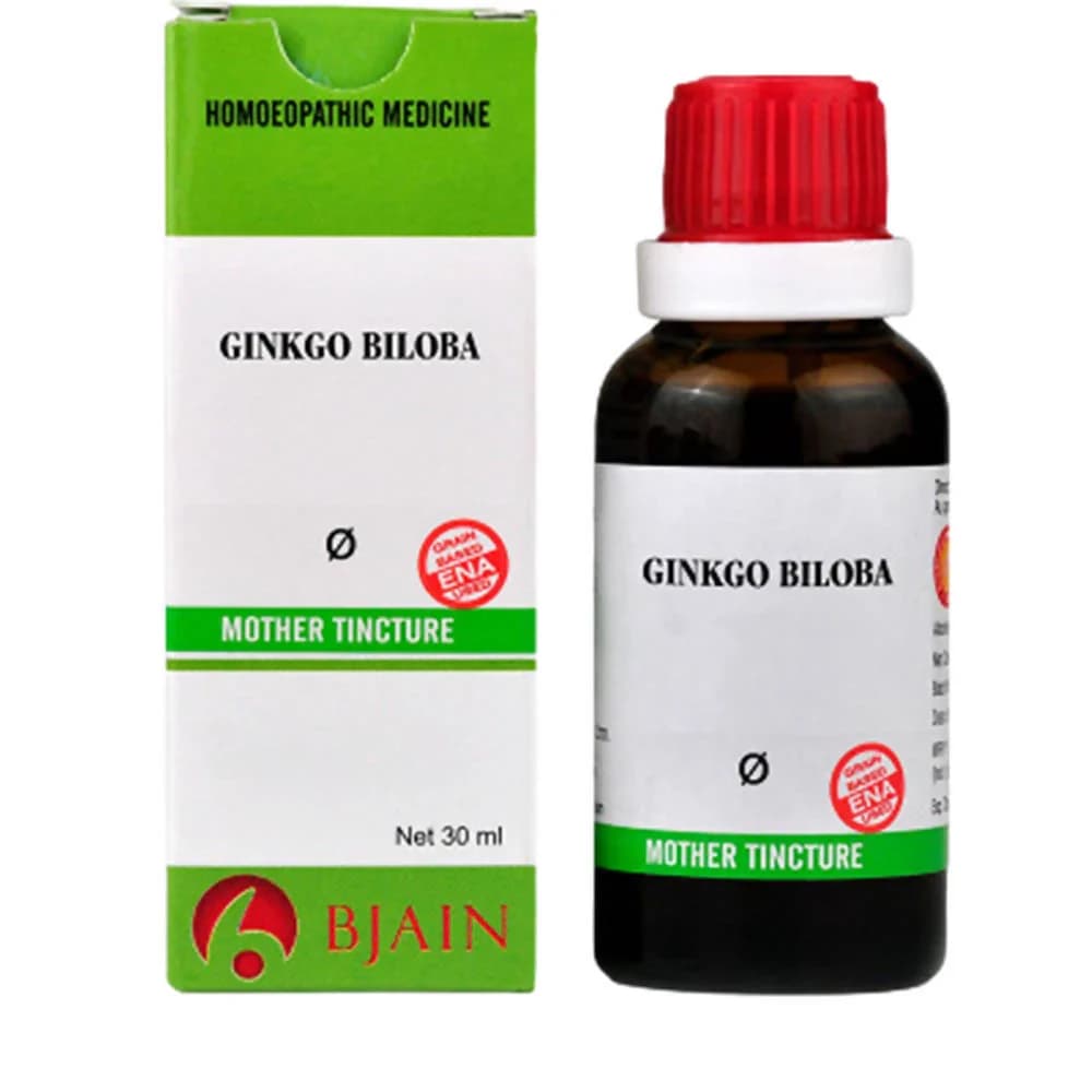 Bjain Ginkgo Biloba Mother Tincture Q 30 ml Main Image