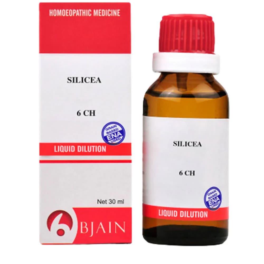 Bjain Homeopathy Silicea Dilution 6 CH Main Image