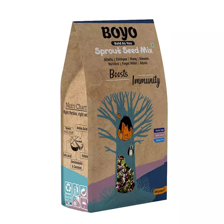 Boyo Boost Immunity Sprout Seed Mix 400 g Main Image