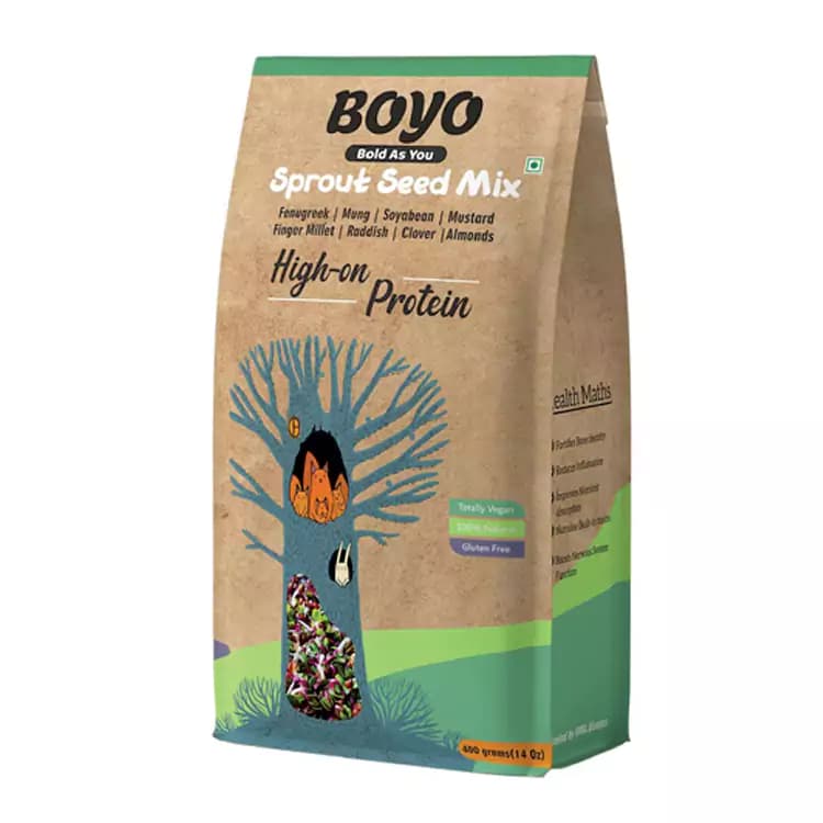 Boyo High On Protein Sprout Seed Mix 400 g Main Image
