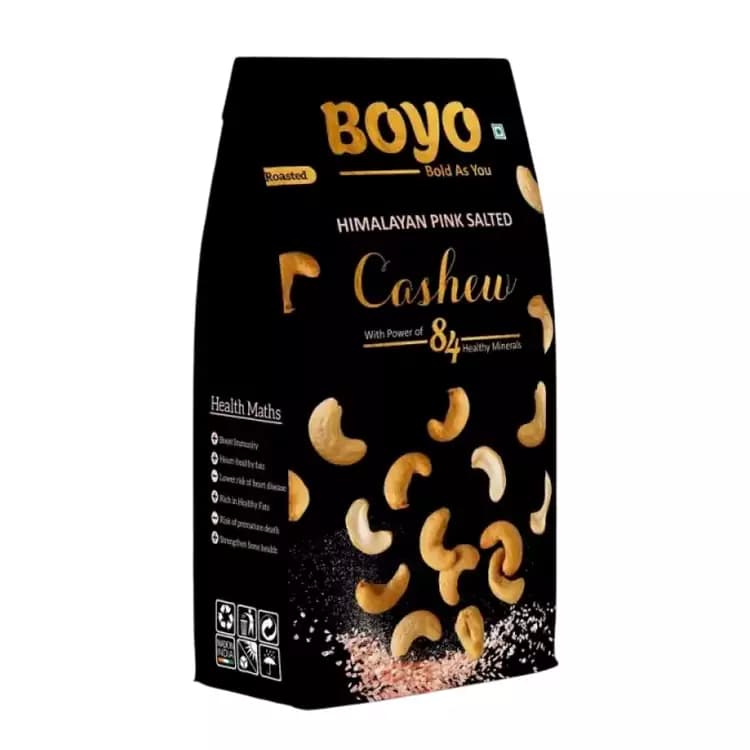 Boyo Himalayan Pink Salted Cashew 200 g Main Image