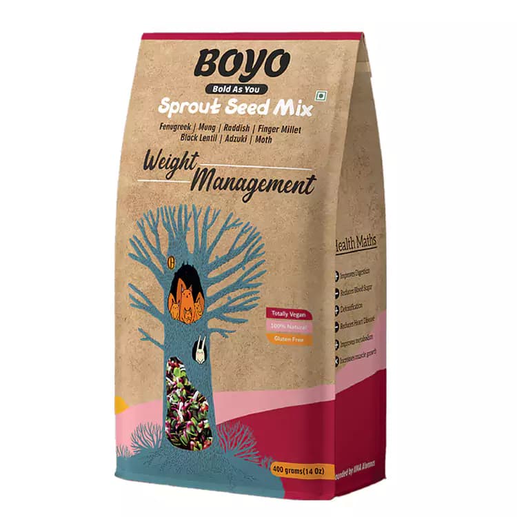 Boyo Weight Management Sprout Seed Mix 400 g Main Image