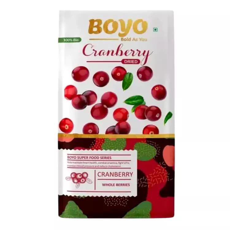 Boyo Whole Dried Cranberry 200 g Main Image