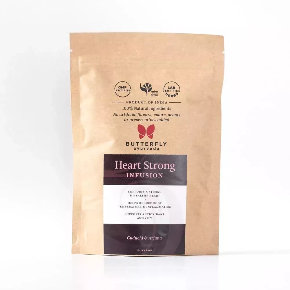 Butterfly Ayurveda Heart Strong Infusion 20 Sachet Main Image