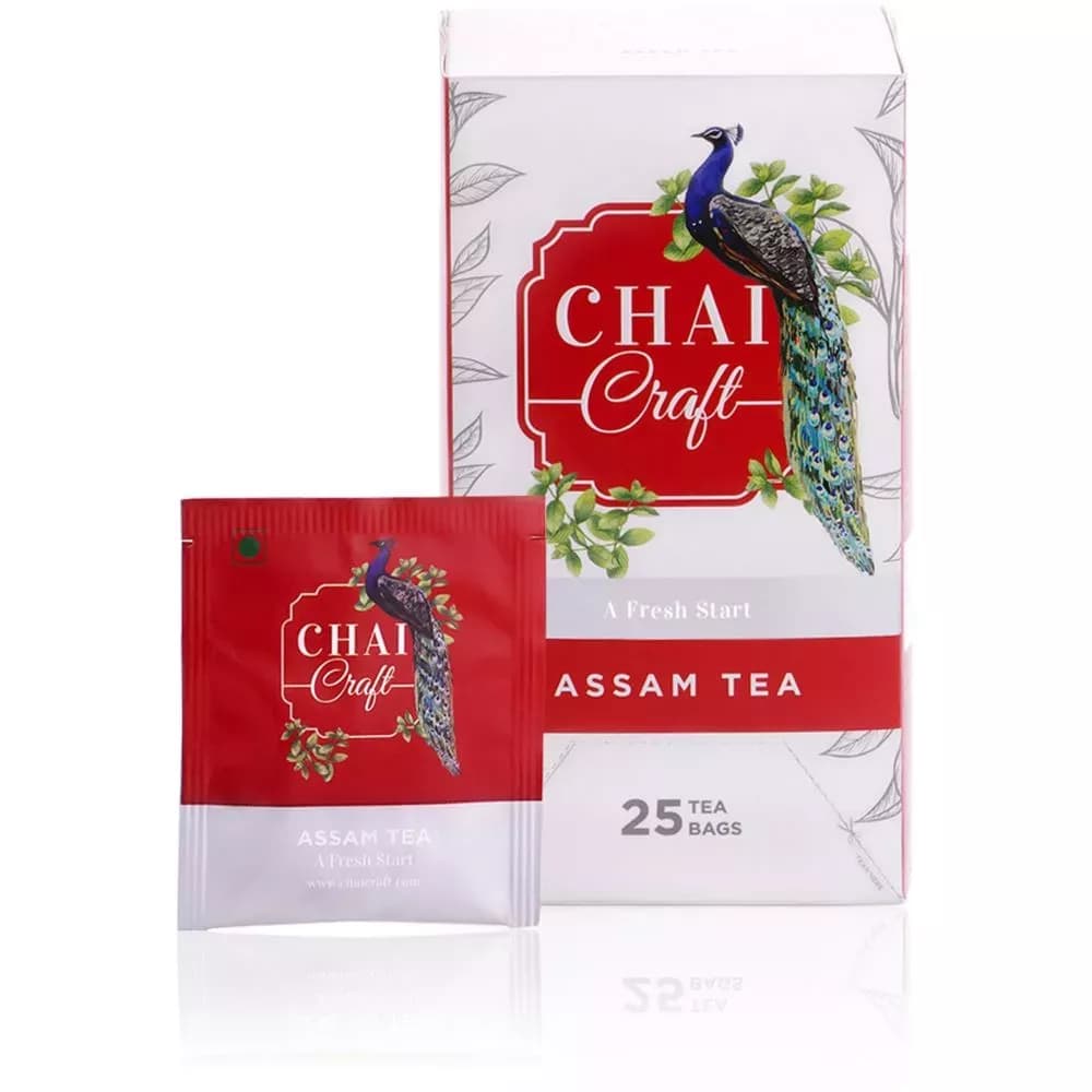 Chai Craft Assam Tea Brisk & Robust 25 Sachet Main Image