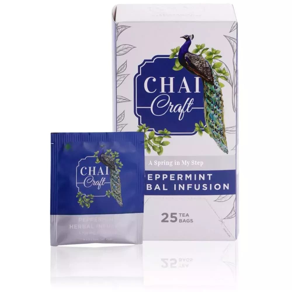 Chai Craft Peppermint Herbal Infusion Tea 25 Sachet Main Image
