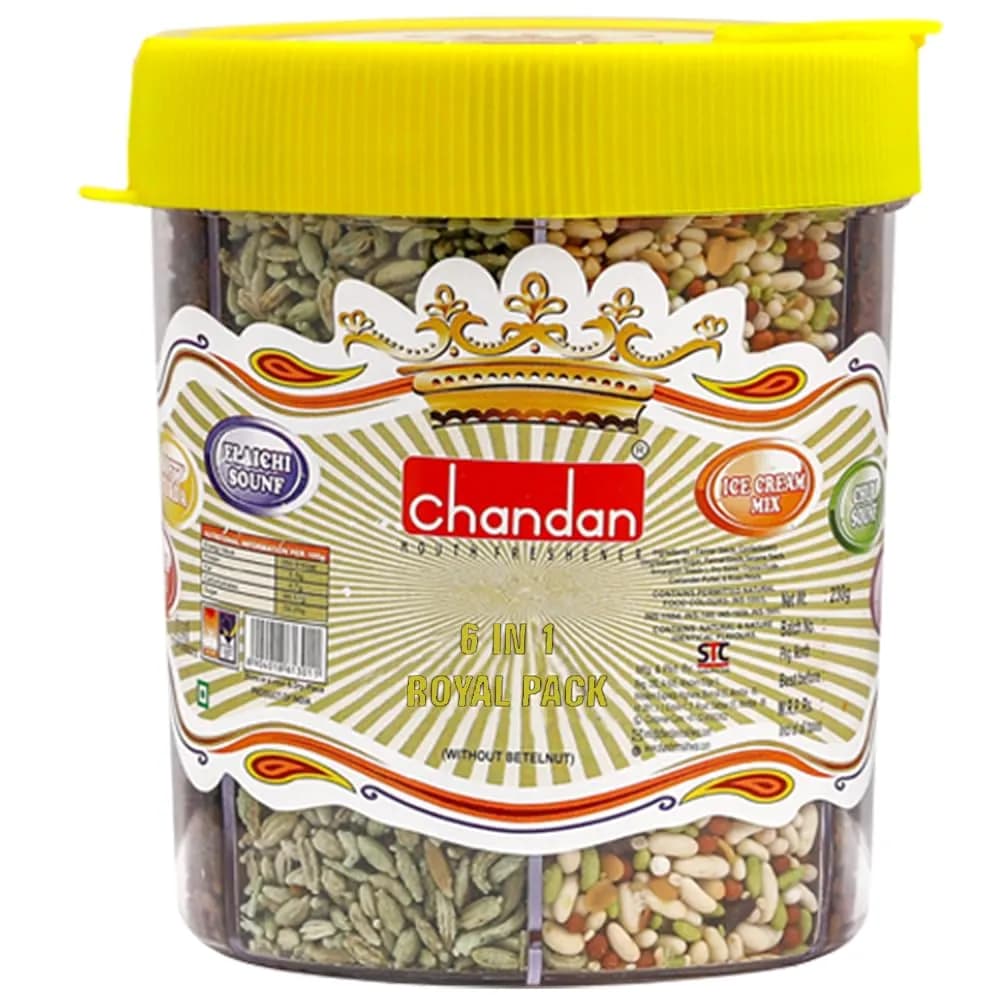 Chandan Mukhwas 6 in 1 Royal Pack Mukhwas — 230 g