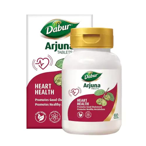Dabur arjuna tablets 60 tablets shopindianproductsa