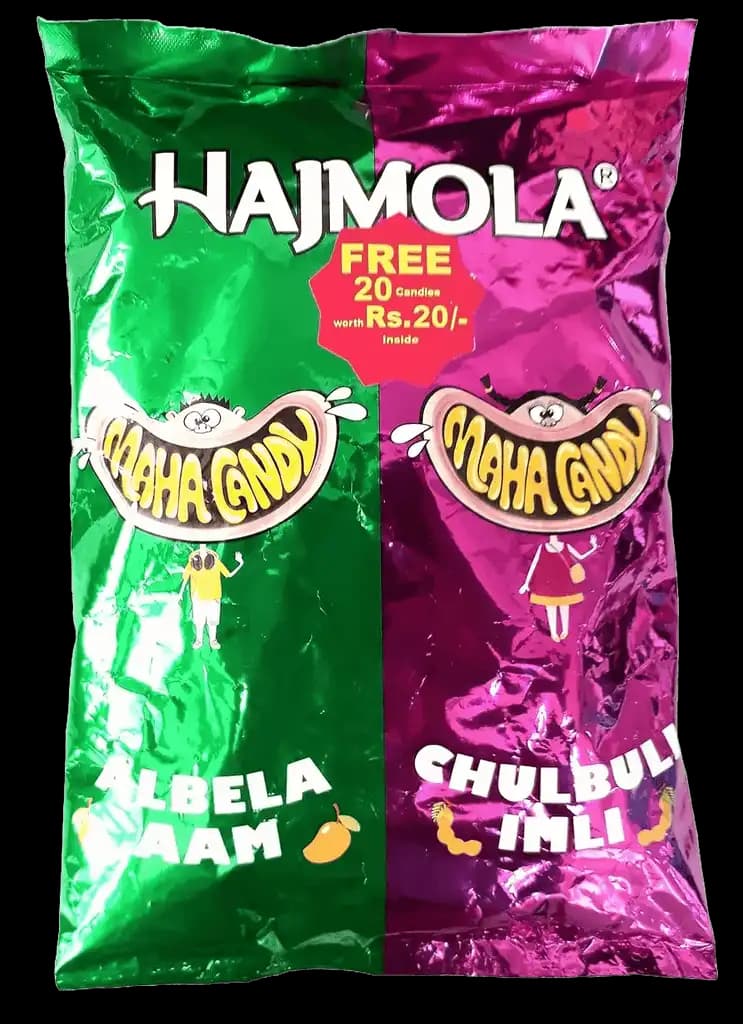 Dabur Hajmola Maha Candy Aam & Imli Pouch — 130 Pcs