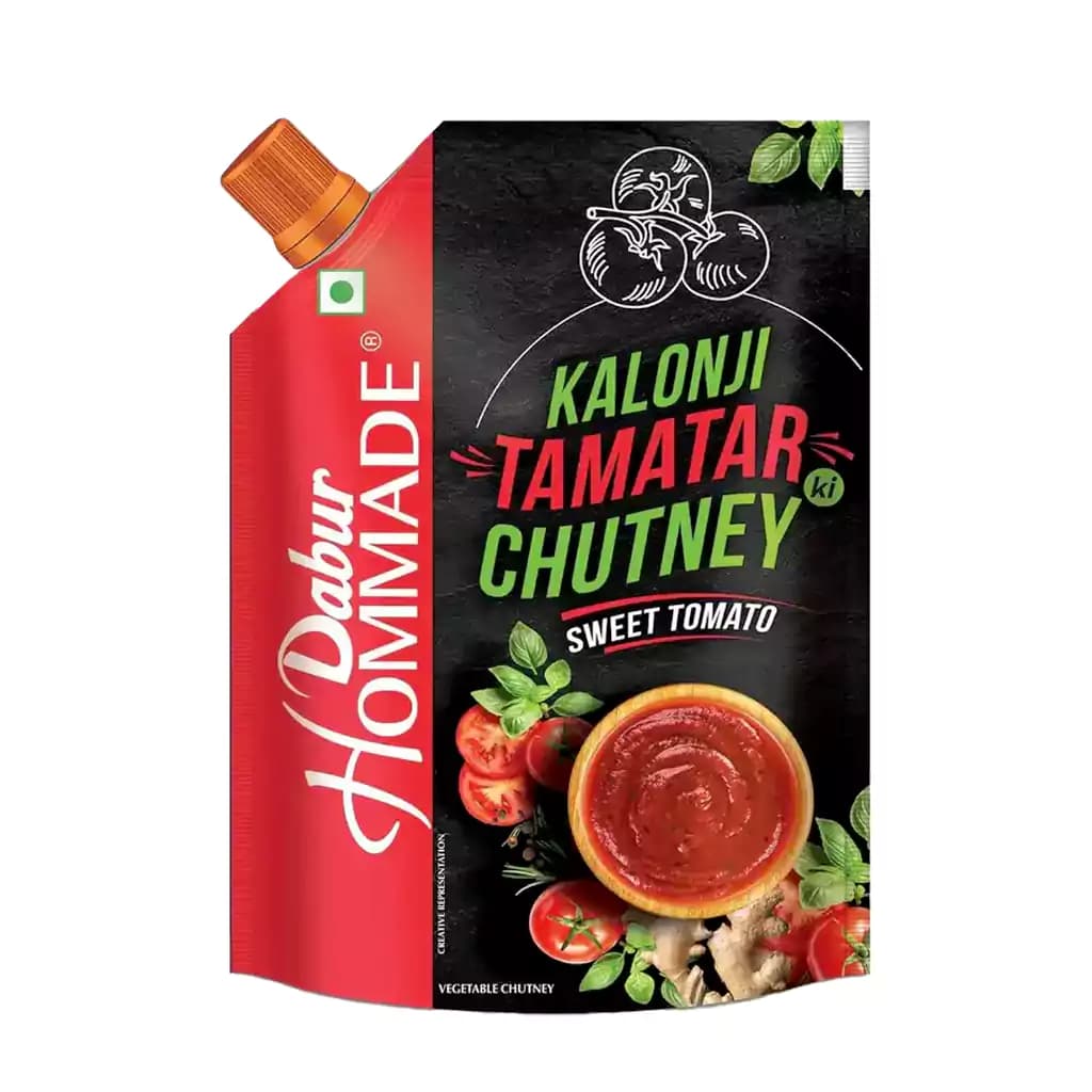 Dabur Hommade Sweet Tomato Chutney 200 G ShopIndianProductsa