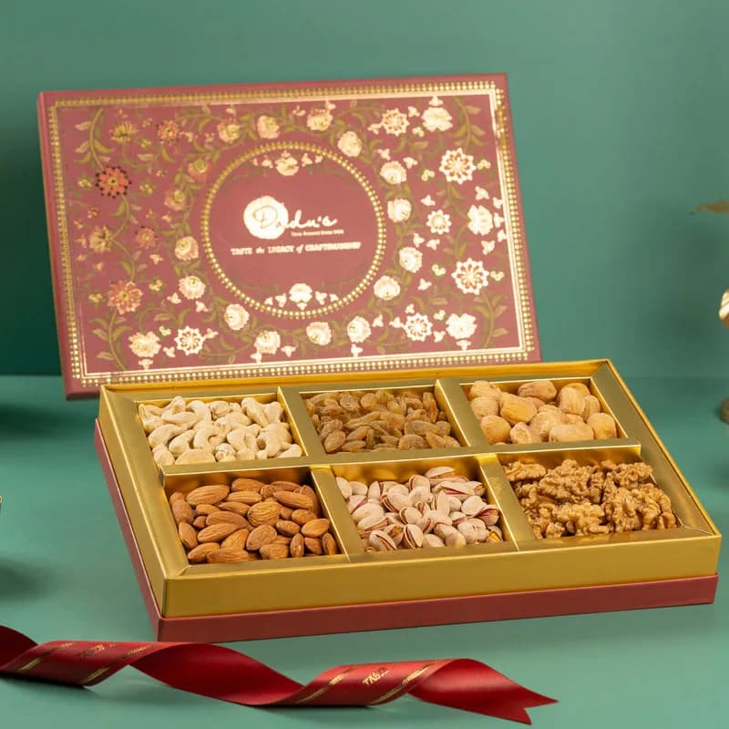 Dadus Mithai Vatika Dryfruit Box Option - 18 — 600 g