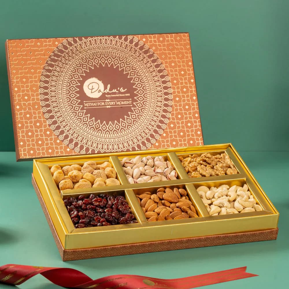 Dadus Mithai Vatika Dryfruit Box Option - 26 — 750 g