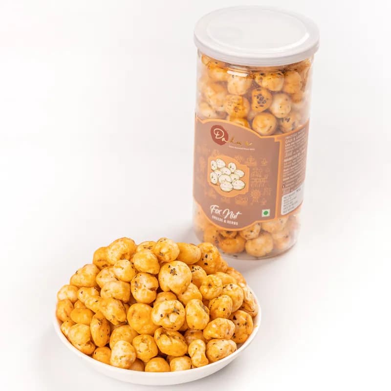 Dadus Mithai Vatika Foxnut Cheese & Herbs — 90 g