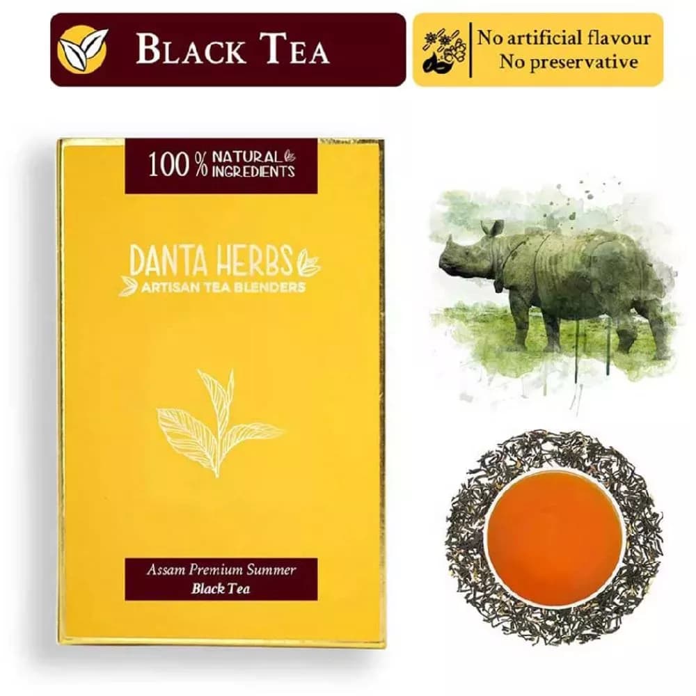 Danta Herbs Assam Premium Summer Black Tea 100 g Powder Main Image