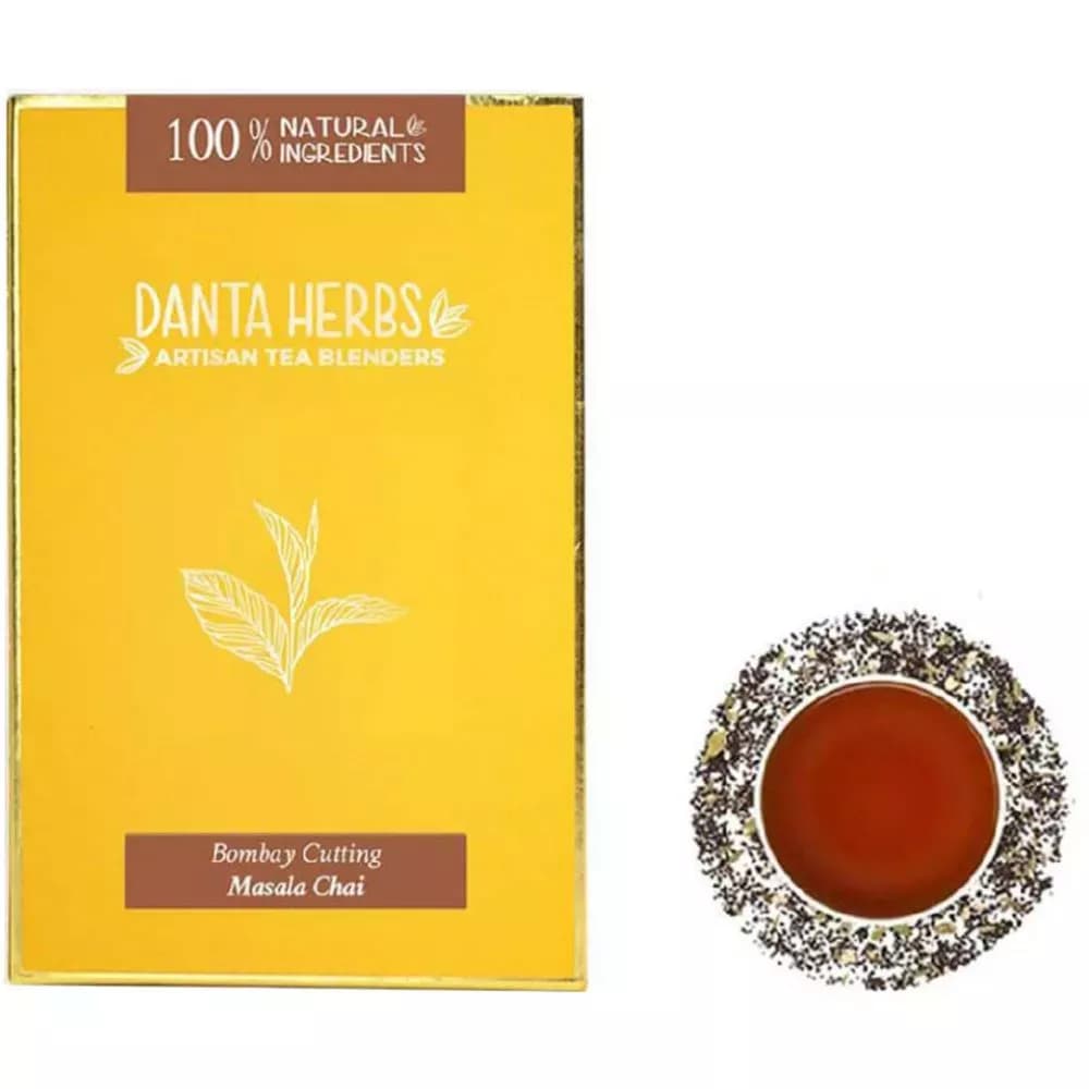Danta Herbs Bombay Cutting Masala Chai 100 g Powder Main Image