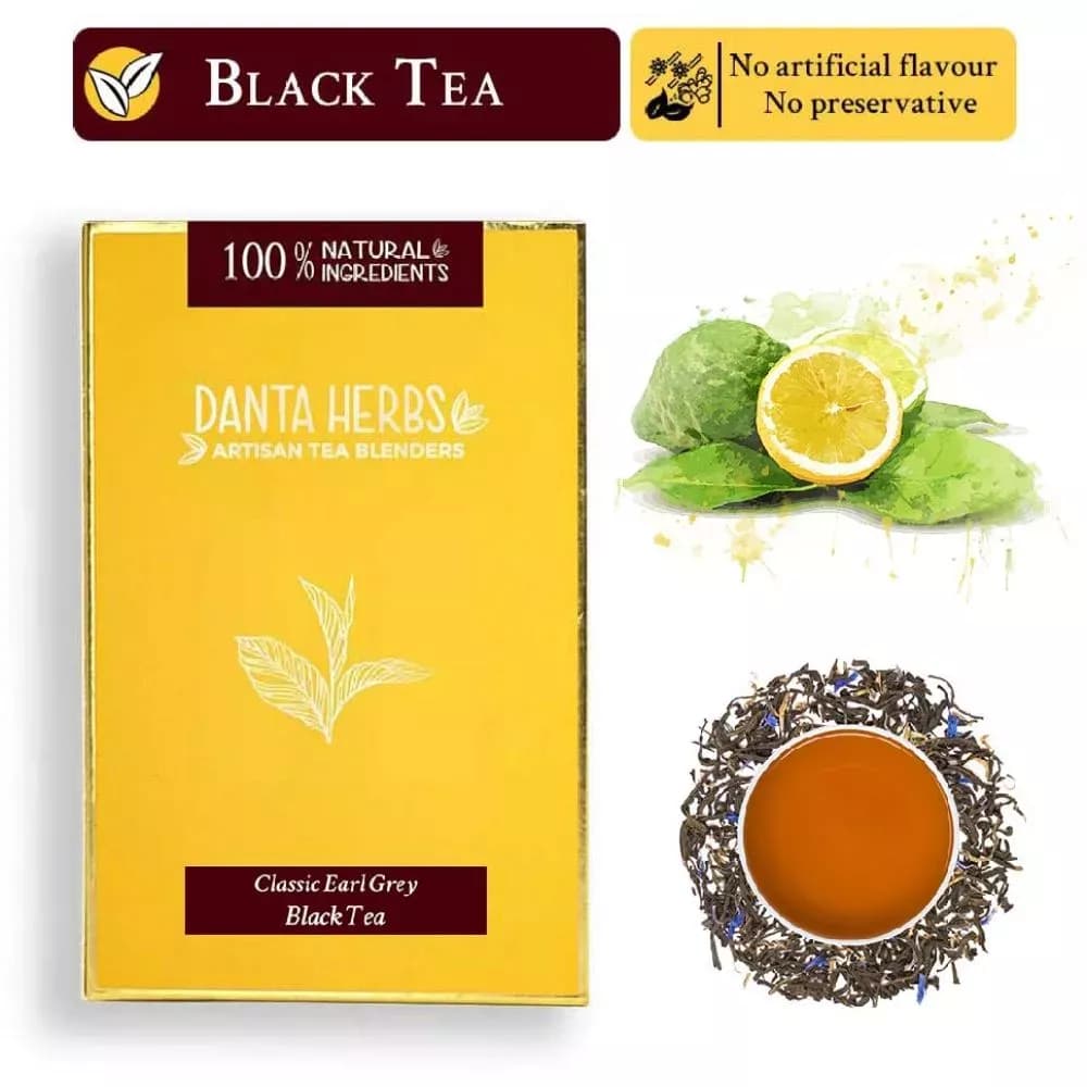 Danta Herbs Classic Earl Grey Black Tea 100 g Powder Main Image