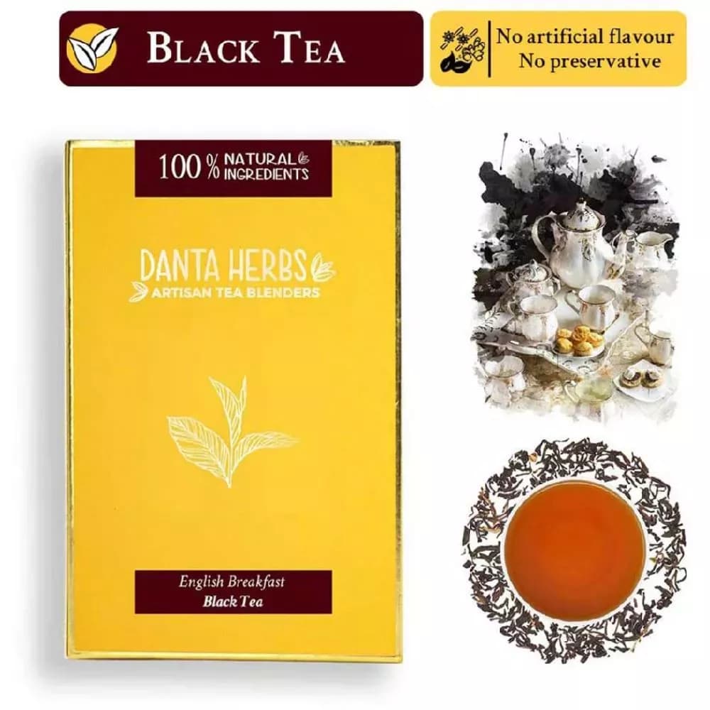 Danta Herbs English Breakfast Black Tea 100 g Powder Main Image
