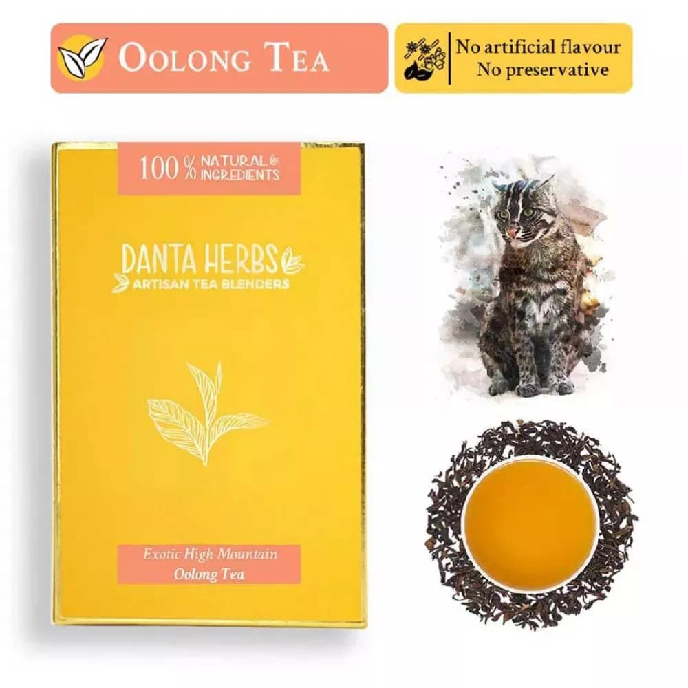 Danta Herbs Exotic Darjeeling High Mountain Oolong Tea 100 g Powder Main Image
