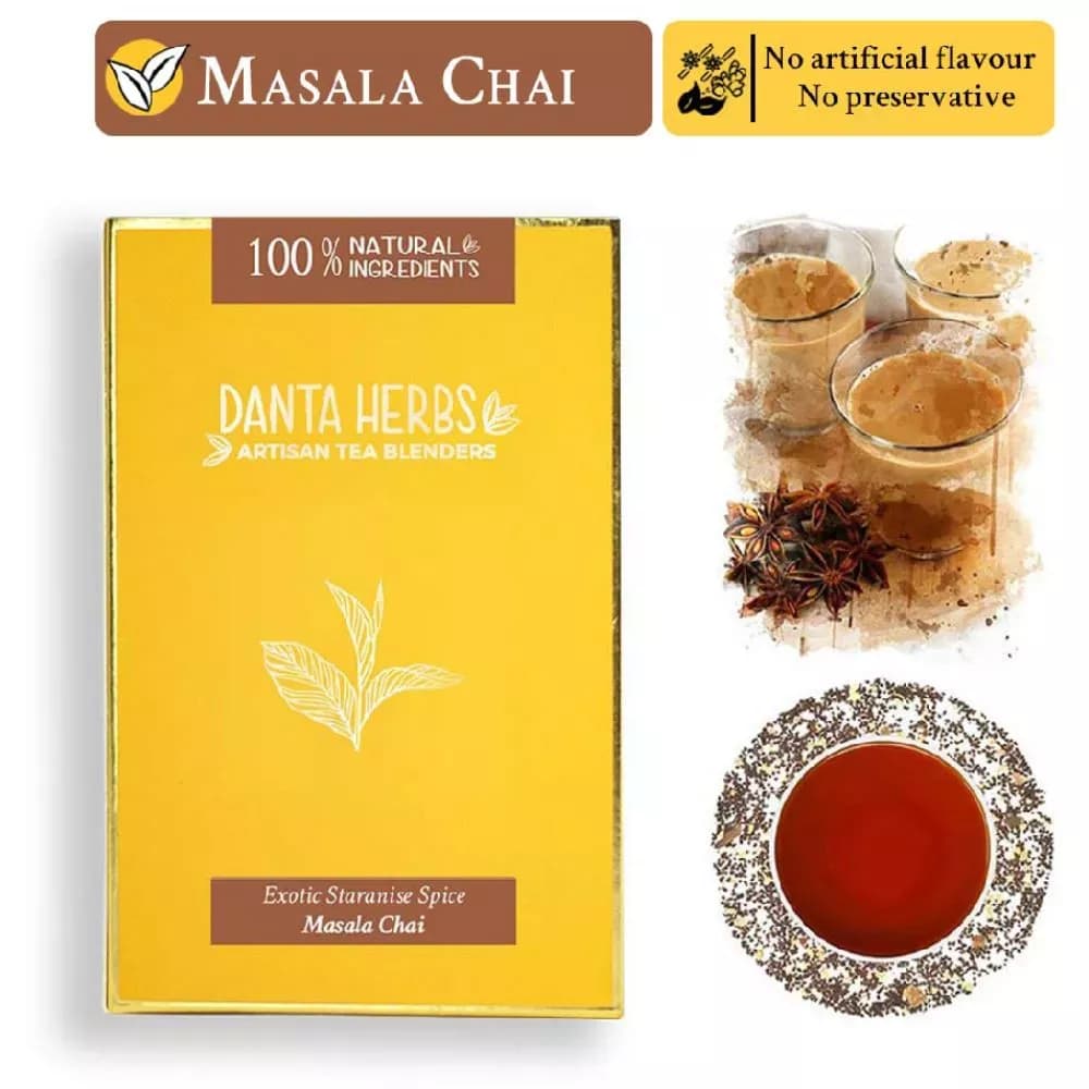 Danta Herbs Exotic Staranise Spice Masala Chai 100 g Powder Main Image