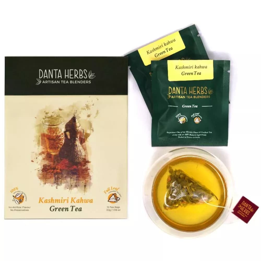 Danta Herbs Kashmiri Kahwa Green Tea 30 g Main Image