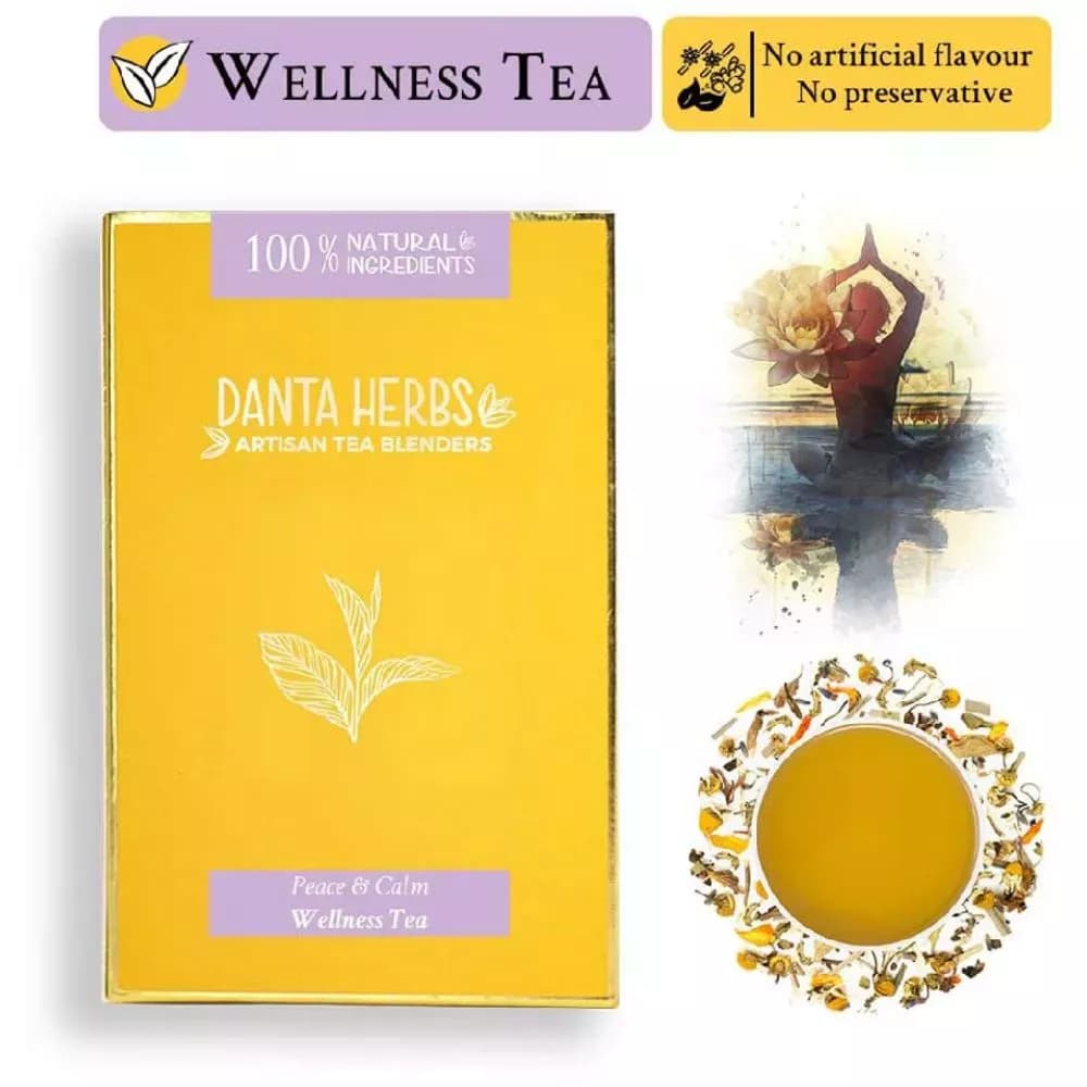 Danta Herbs Peace & Calm Wellness Tea 100 g Powder Main Image