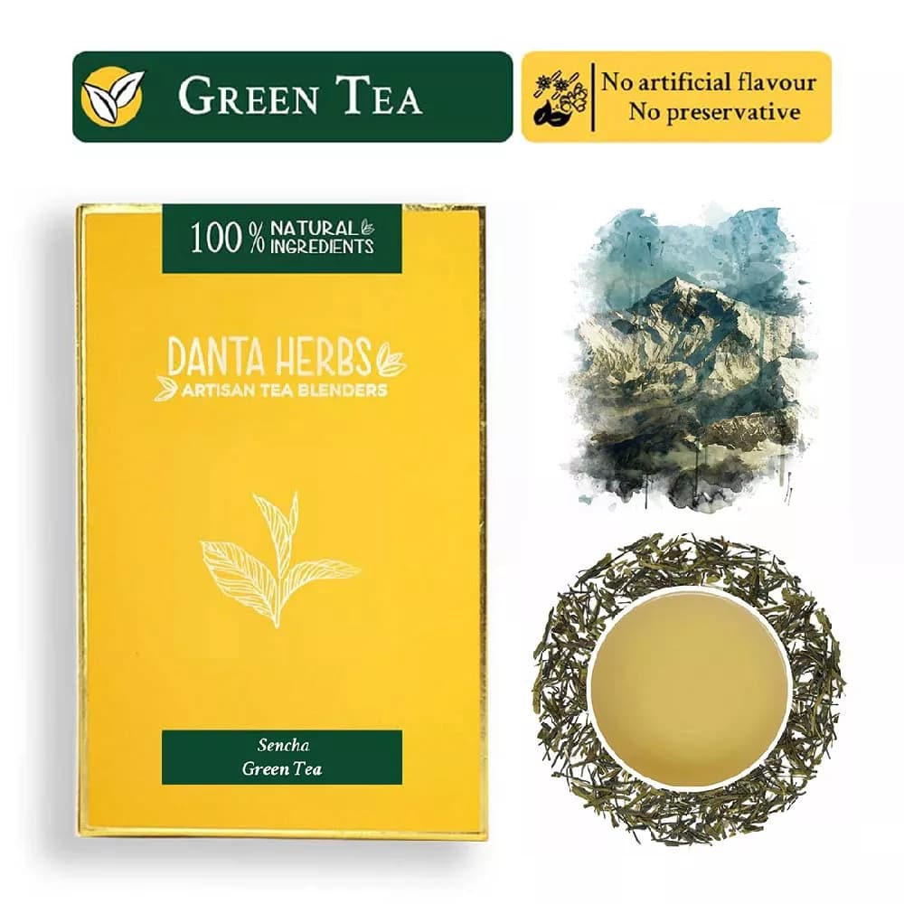 Danta Herbs Sencha Green Tea 100 g Main Image