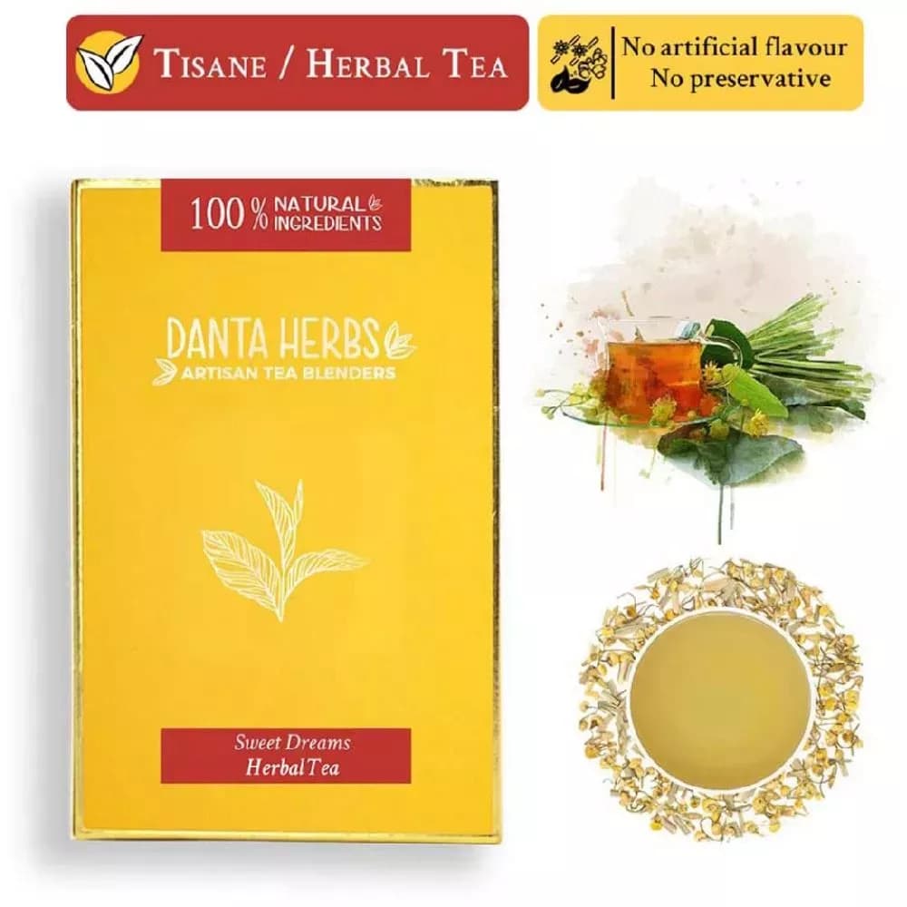 Danta Herbs Sweet Dreams Herbal Tea 100 g Powder Main Image