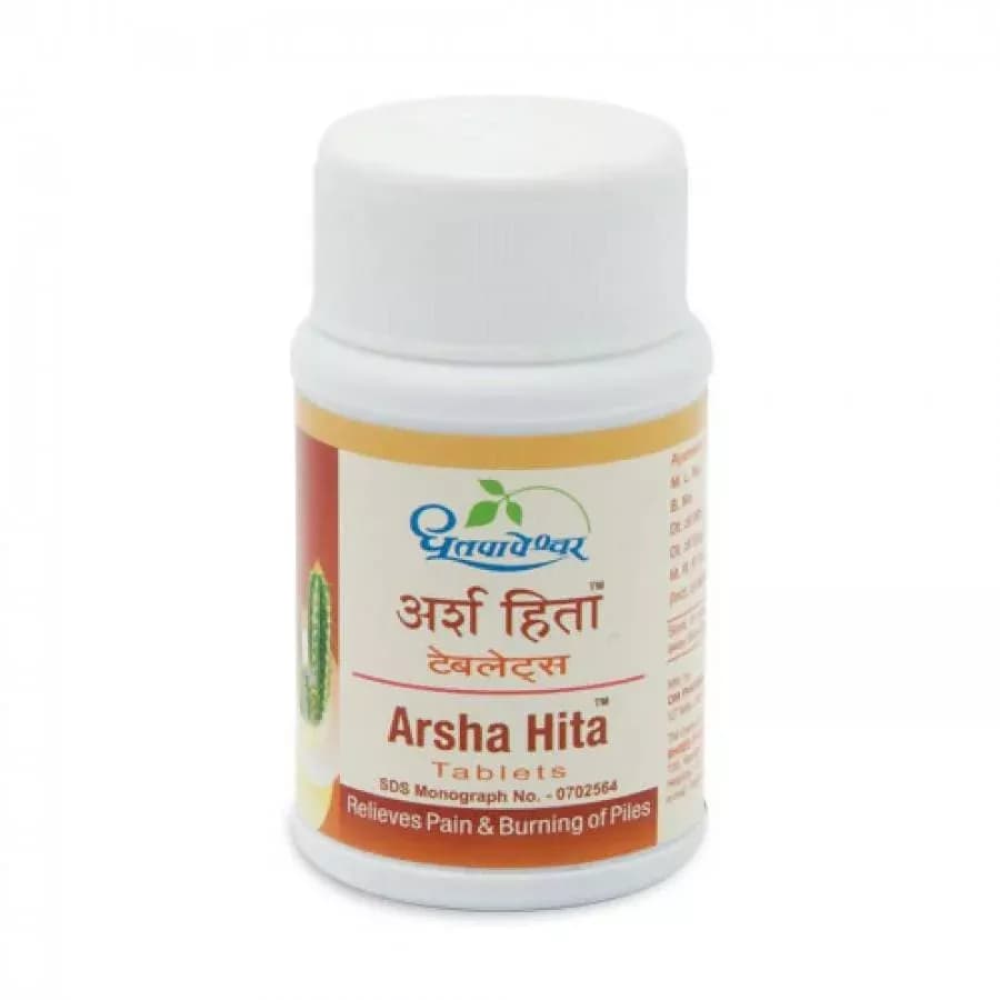 Dhootapapeshwar Arsha Hita 60 Tablets Main Image