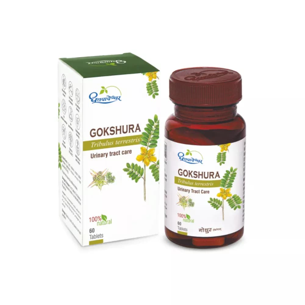 Dhootapapeshwar Gokshura 60 Tablets Main Image