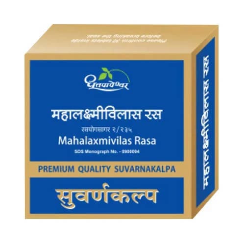 Dhootapapeshwar Mahalaxmivilas Rasa Premium Quality Suvarnakalpa Tablets Main Image