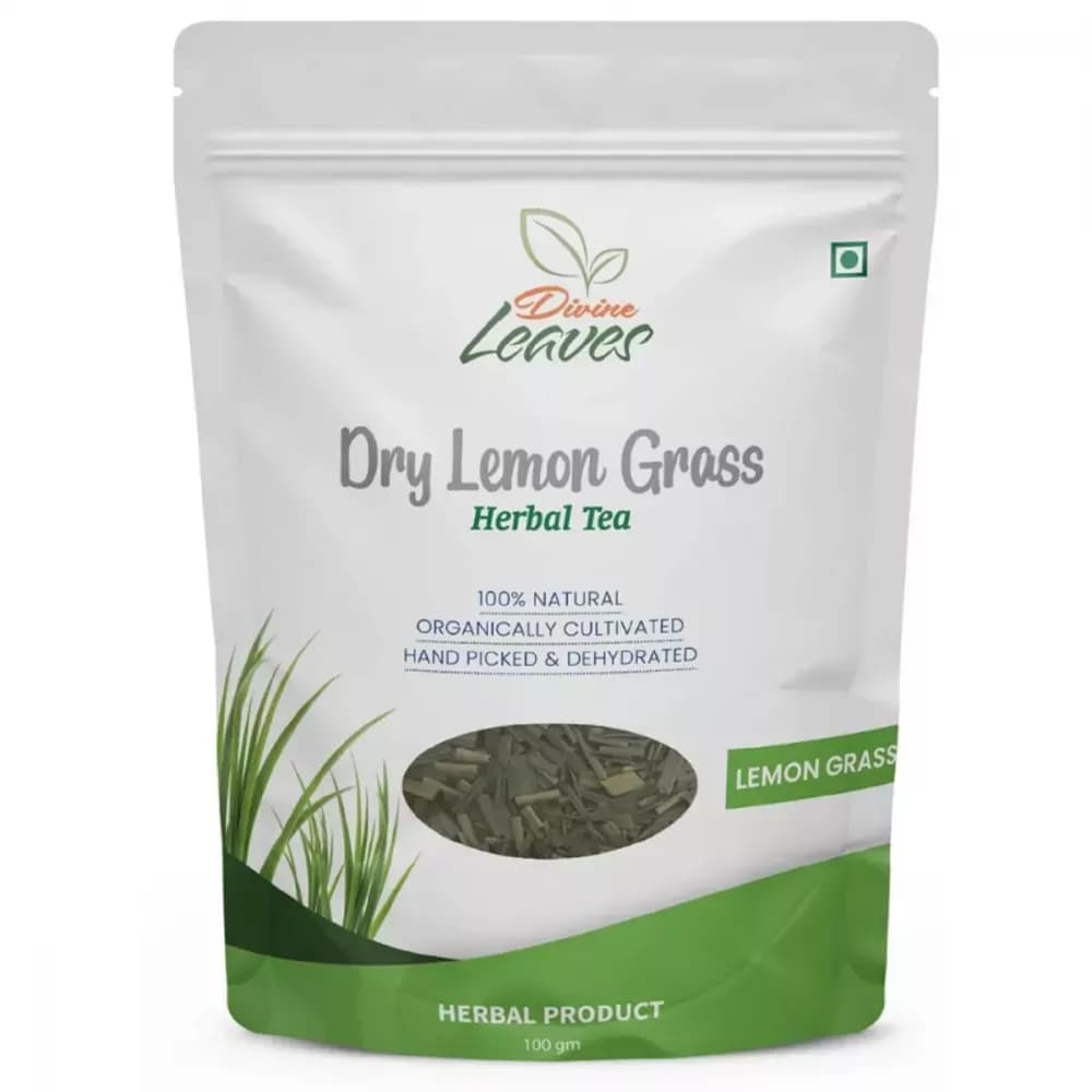 Divine Leaves Dry Lemon Grass Herbal Tea 100 g Powder Main Image