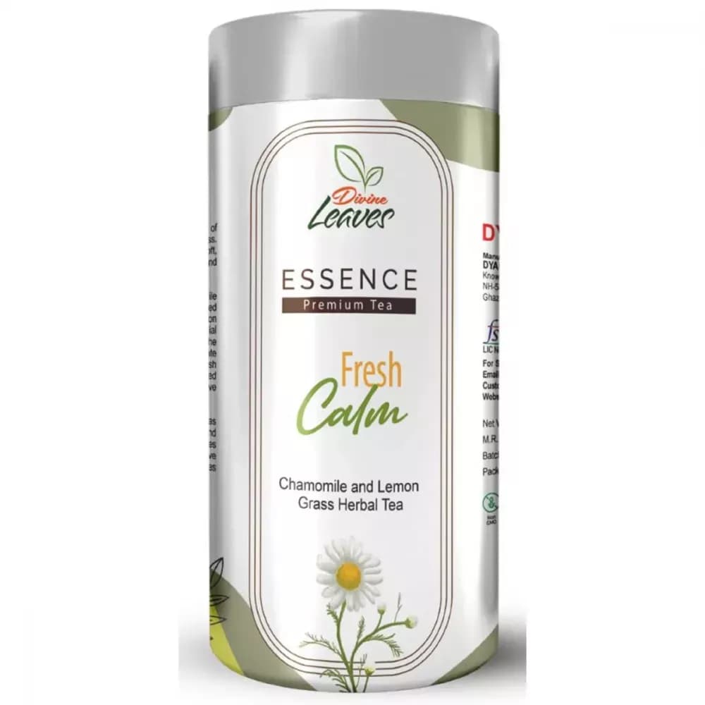 Divine Leaves Essence Premium Tea Fresh Calm Chamomile and Lemon Grass 30 g Powder Main Image