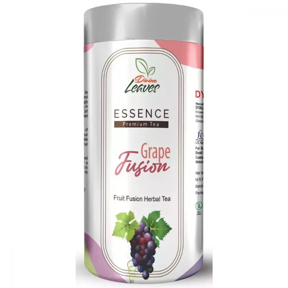 Divine Leaves Essence Premium Tea Grape Fusion Fruit Fusion Herbal Tea 30 g Powder Main Image
