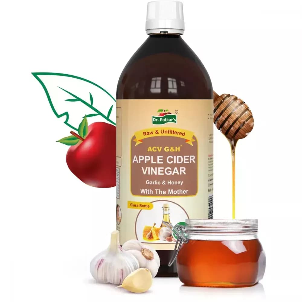 Dr Patkars Apple Cider Vinegar with Garlic & Honey 500 ml main image