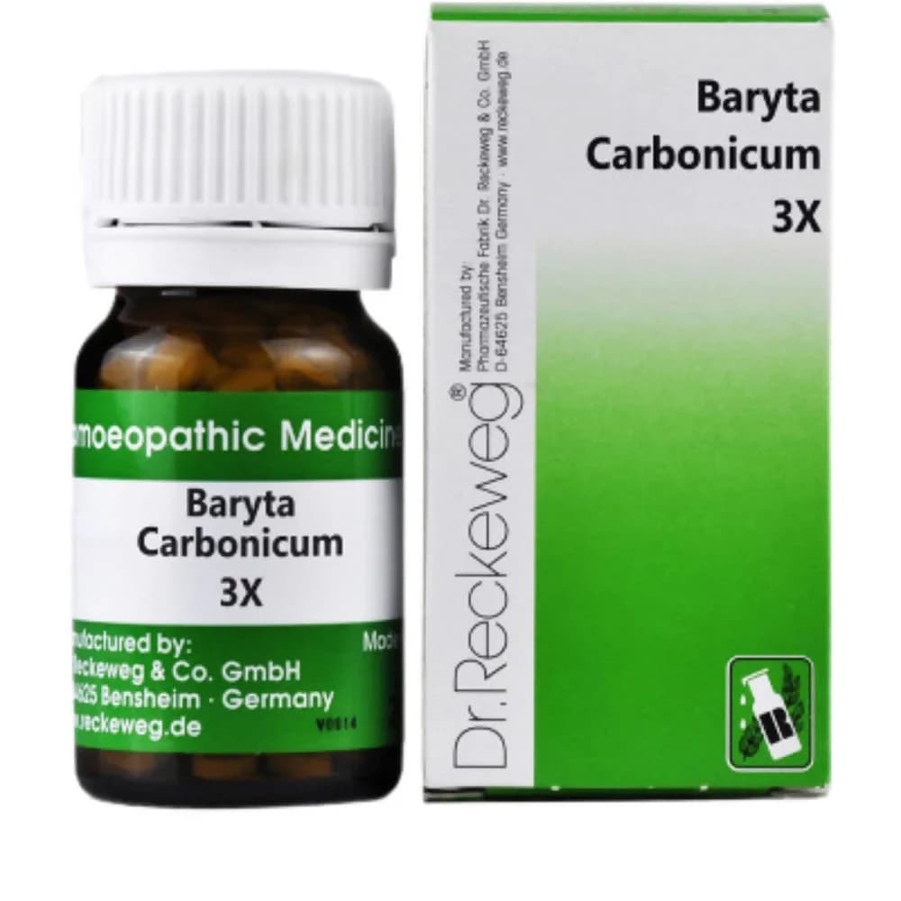 Dr. Reckeweg Baryta Carbonicum Trituration Tablet 3X 20 g Main Image