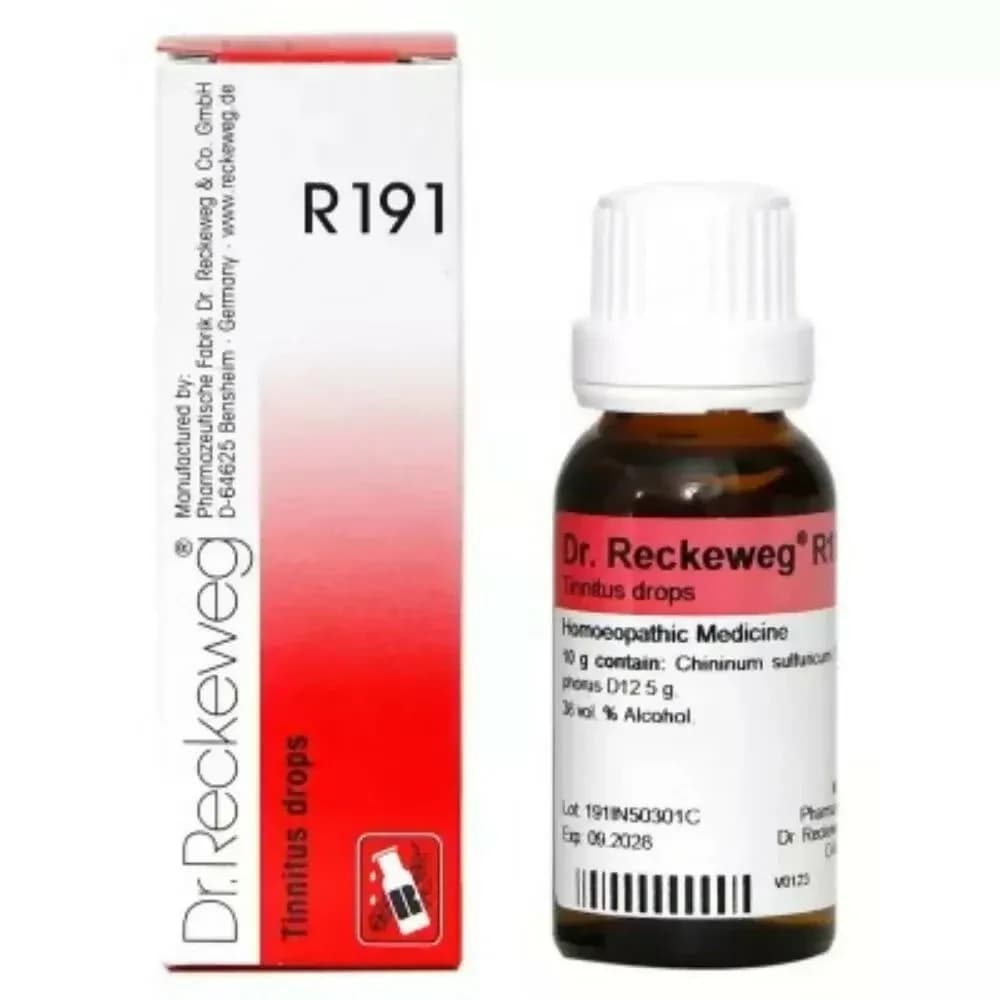 Dr. Reckeweg R191 -Tinnitus Drop 22 ml Main Image