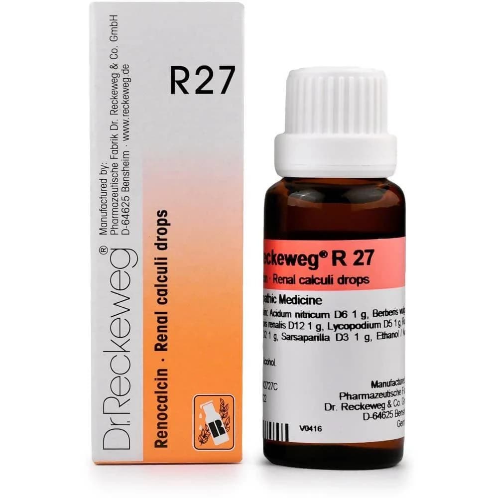 Dr. Reckeweg R27 Renal Calculi Drop 22 ml Main Image